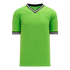 Athletic Knit V-Neck Baseball Jersey with Knitted Trim (BA1333)